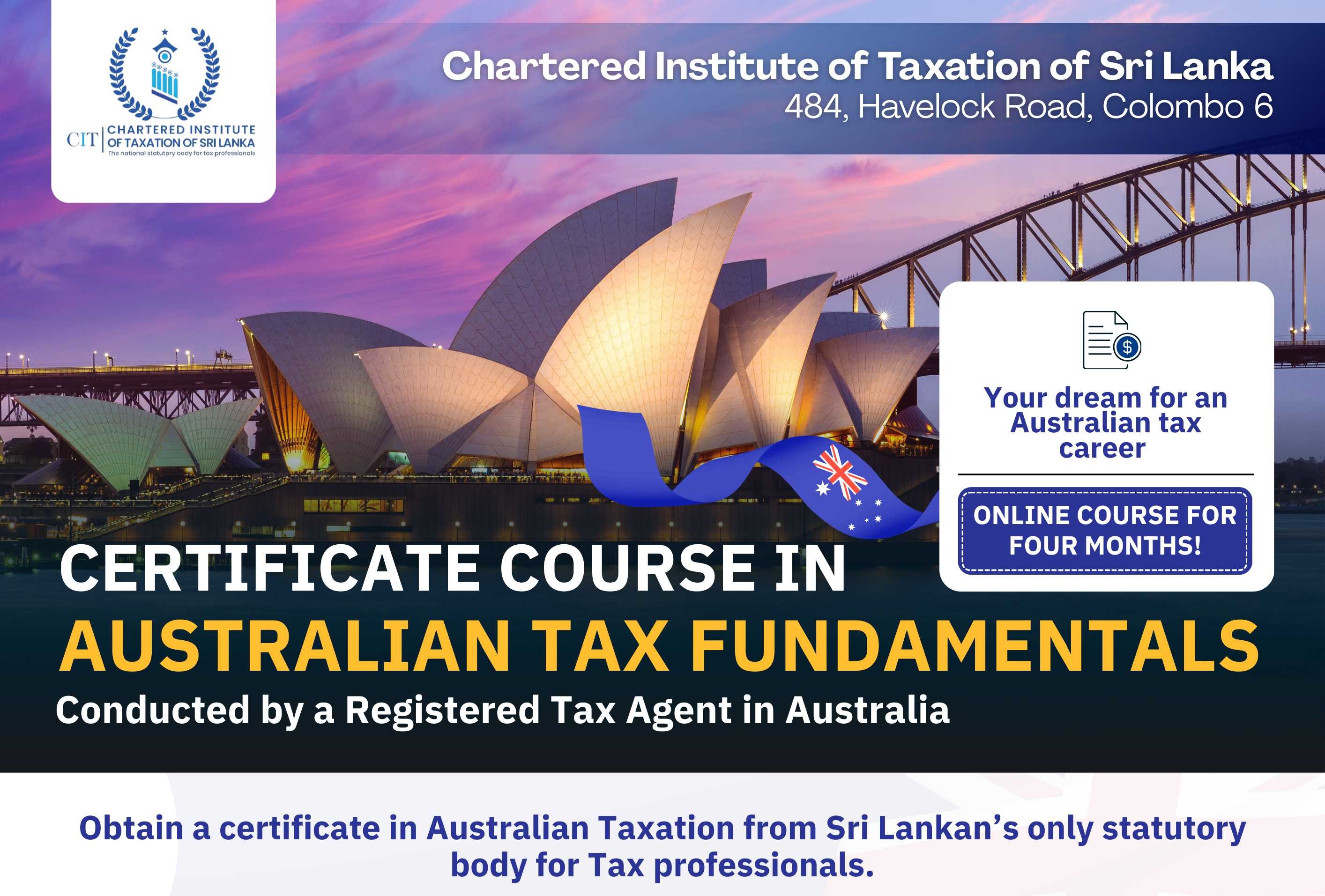 Certificate Course in Australian Tax Fundamentals
