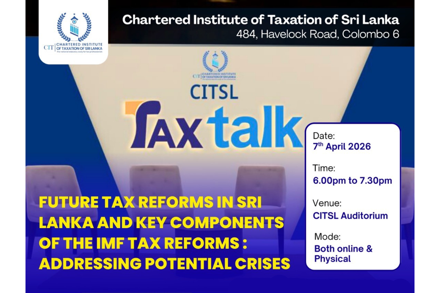 CITSL Tax Talk - 2026